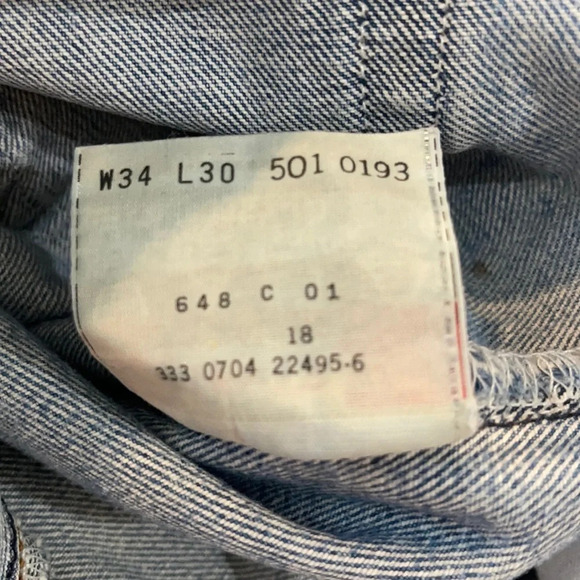 Vintage 2004 Levi’s Mens 34 x 30 - Picture 5 of 16